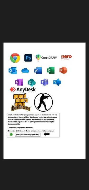 Precisando de programas ou jogos