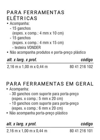 Expositor de ferramentas  - Foto 2