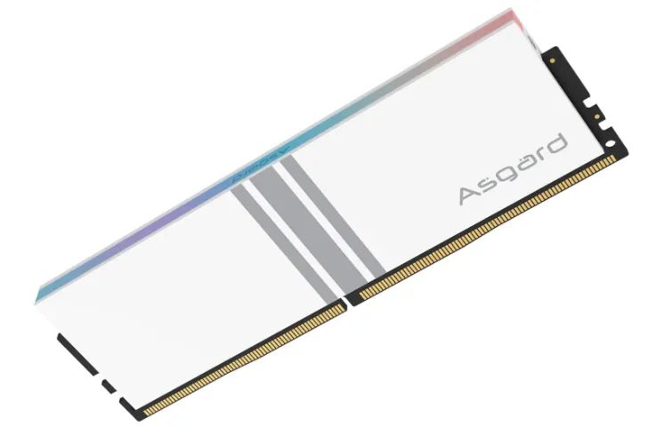 Memória DDR4 Asgard Valkyrie 16GB (2x8GB) RGB 3200mhz branca - lacrado - Foto 3