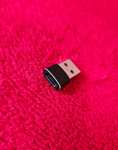 Adaptador de Tipo C para USB (Novo) Não entrego