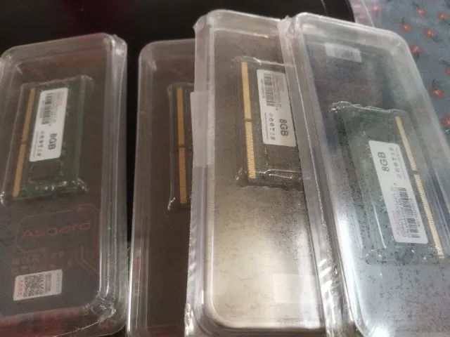 memórias ddr4 com frequências de 2400 / 2666 / 3200 Mhz para notebook ou mini pc