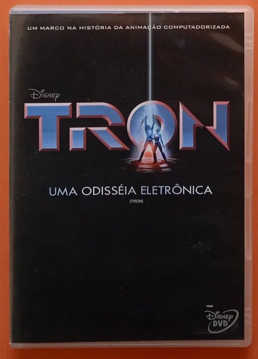 Dvd Tron - Uma Odisseia Eletrônica - Disney (Encarte Interno)