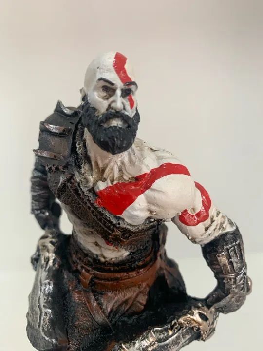 Boneco kratos / god of war resina  - Foto 5