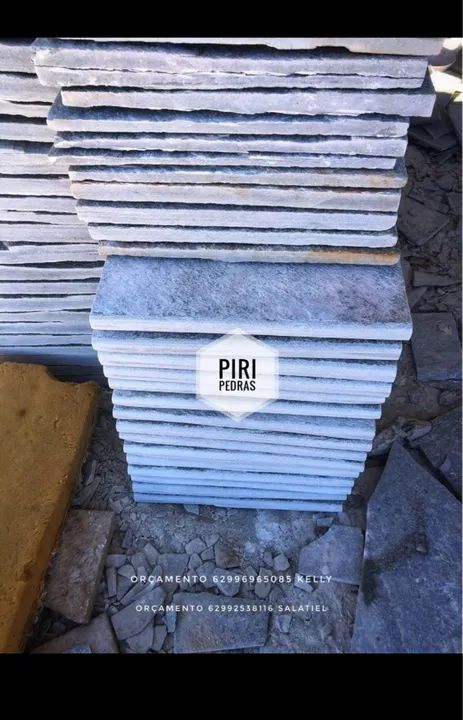Pedras de Pirenópolis/pedra cortadas