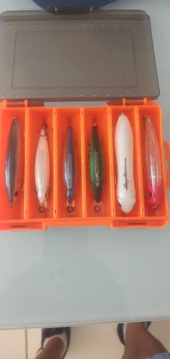 12 Iscas artificiais para pesca esportiva - Foto 4