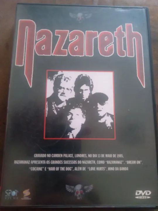DVD da banda Nazareth 