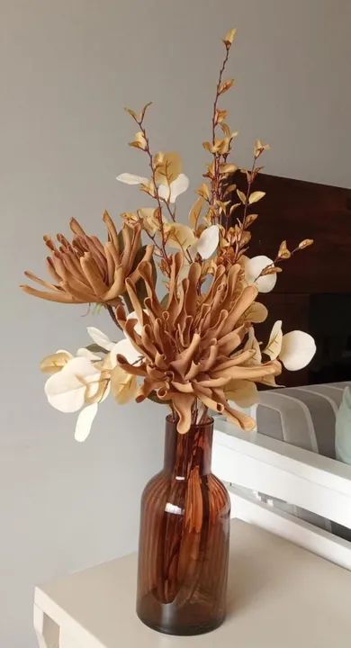 Arranjo vaso de flor artificial vários modelos 