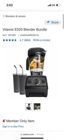 Liquidificador Profissional Vitamix E-520 NOVO - Foto 3