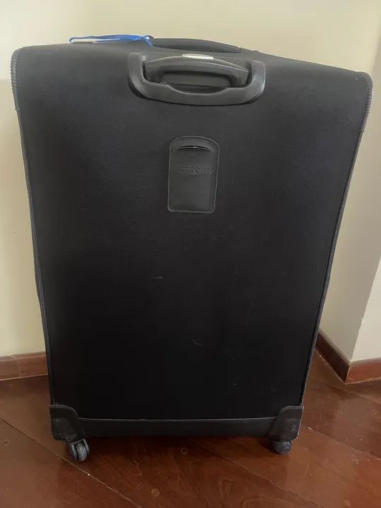 Mala de Viagem Preta 40kg - Foto 4