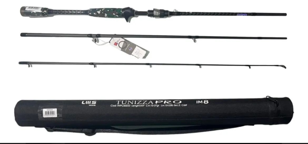 Vara pesca Lumis Tunizza Pro 3 partes