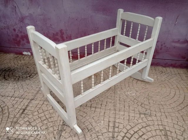 Berço de Balanço antigo  - Foto 3