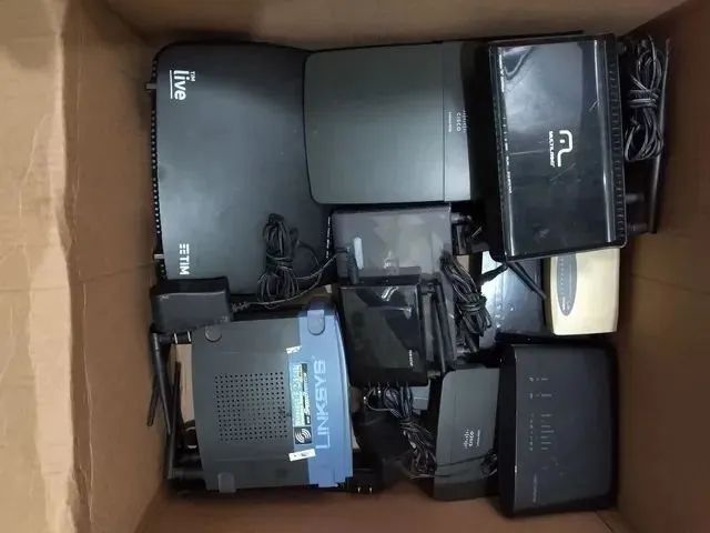 Lote de roteadores Usado