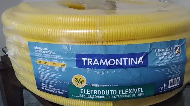 Eletrodutos corrugados. - Foto 5