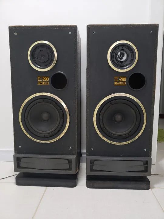 Caixas de som CCE CL-280 (par)