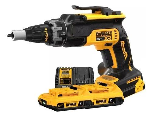 Parafusadeira Drywall 20v Dcf630B com 2 bat 20v 2ah e Carreg Dewalt