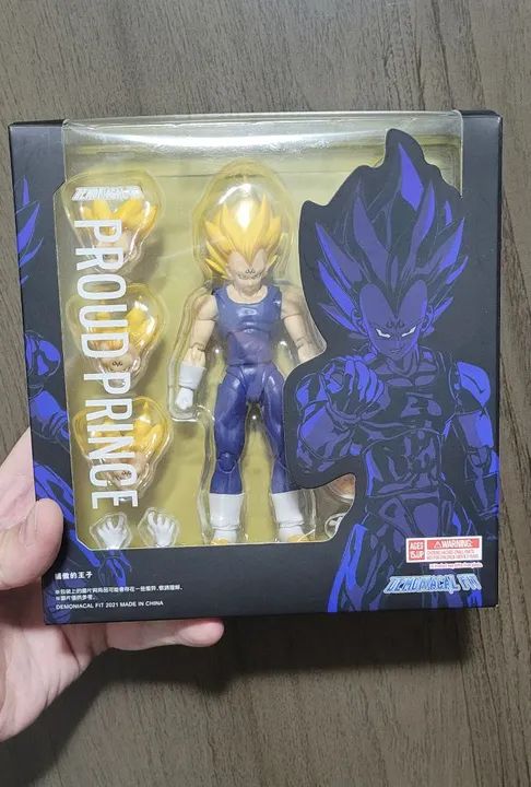 Demoniacal Fit Boneco Majin Vegeta - Dragon Ball Z - DF
