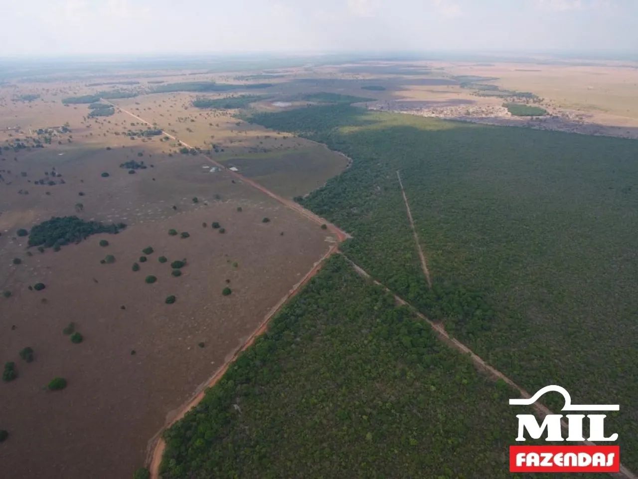 Fazenda de 93 alqueires (448 hectares) em Araguaiana - MT