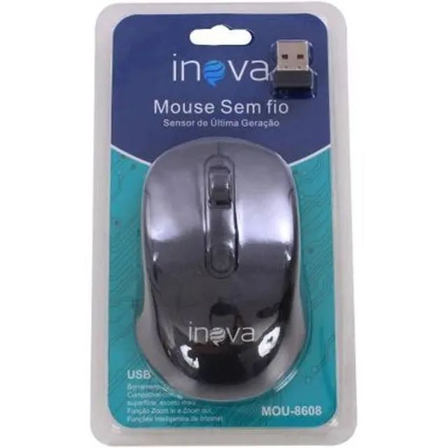 Mouse sem fio conexão wirelles  - Foto 5