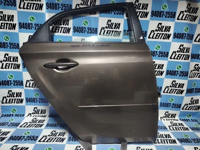 porta traseira direita hb20 hatch 2013 ate 2019 completa na cor marron - Foto 3
