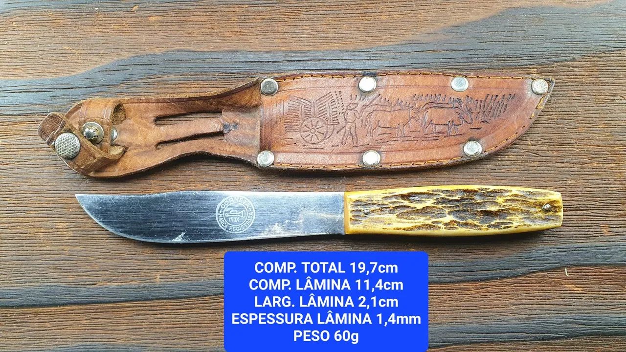 Antiga Faca Corneta - Foto 2