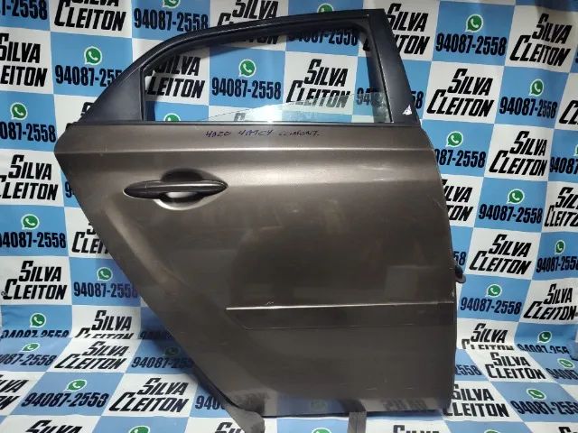 porta traseira direita hb20 hatch 2013 ate 2019 completa na cor marron - Foto 2
