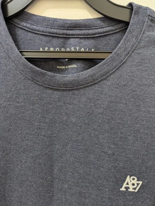 camiseta aeropostale a87 masculina - Foto 3