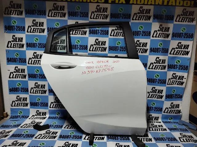 porta traseira direita onix hatch 2020 2021 2022 2023 completa acessorios brinde