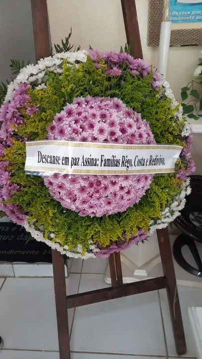 Coroa de flores entrega rápida  - Foto 6