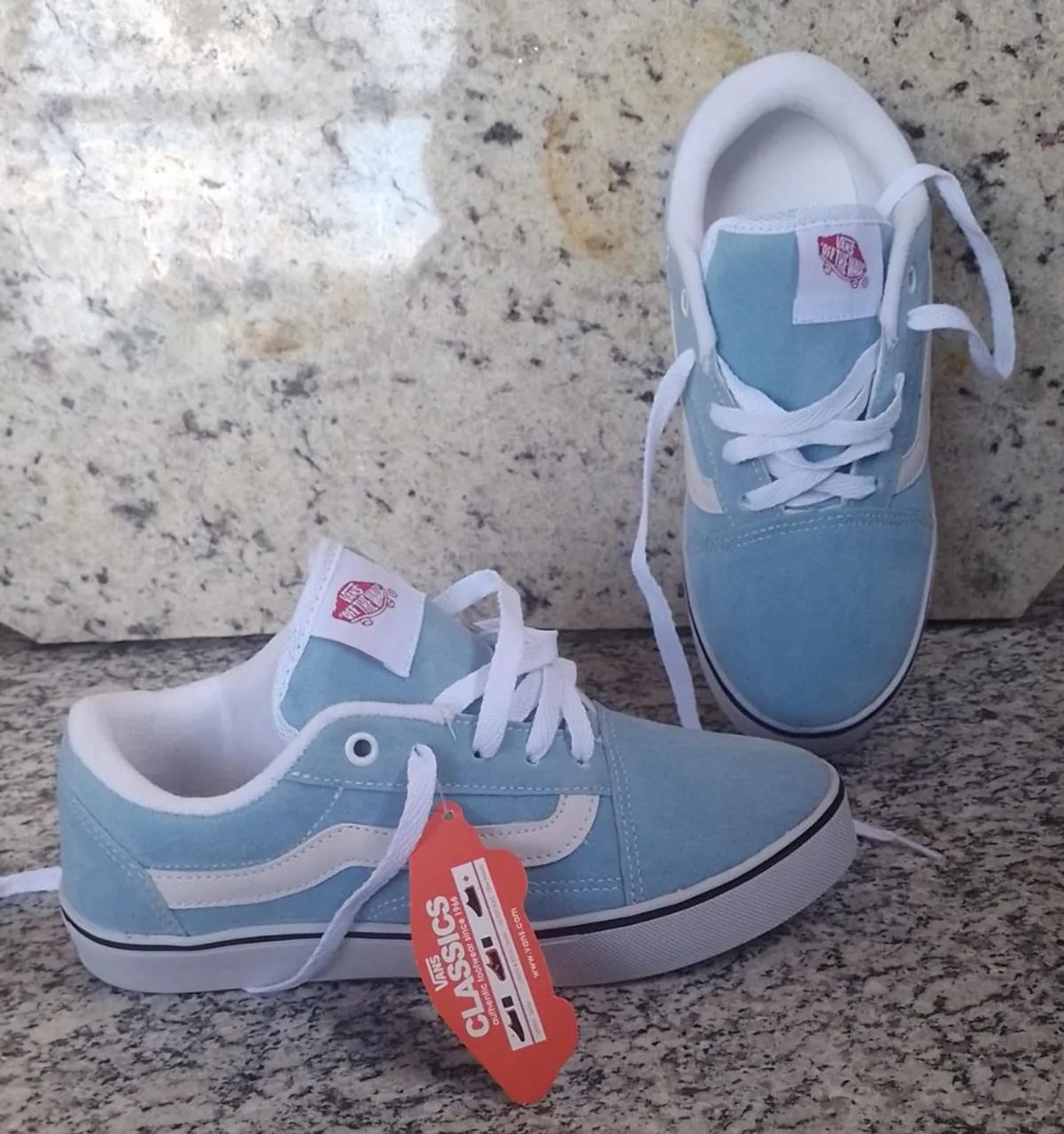Tênis Vans Azul Claro