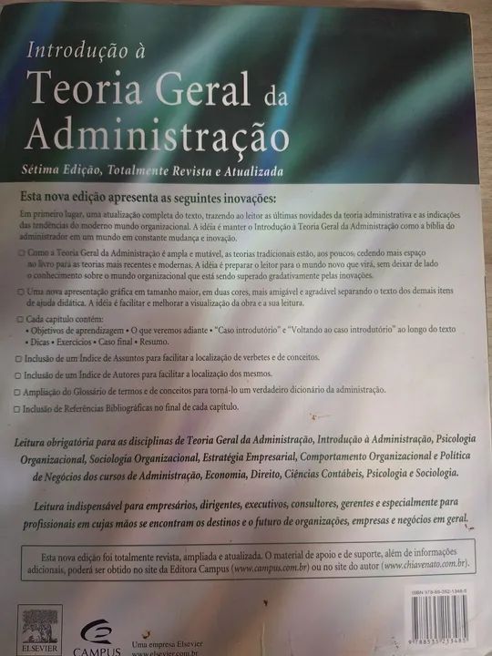 Int. a Teoria Geral da Administração 7° Edição- Chiavenato - Foto 3