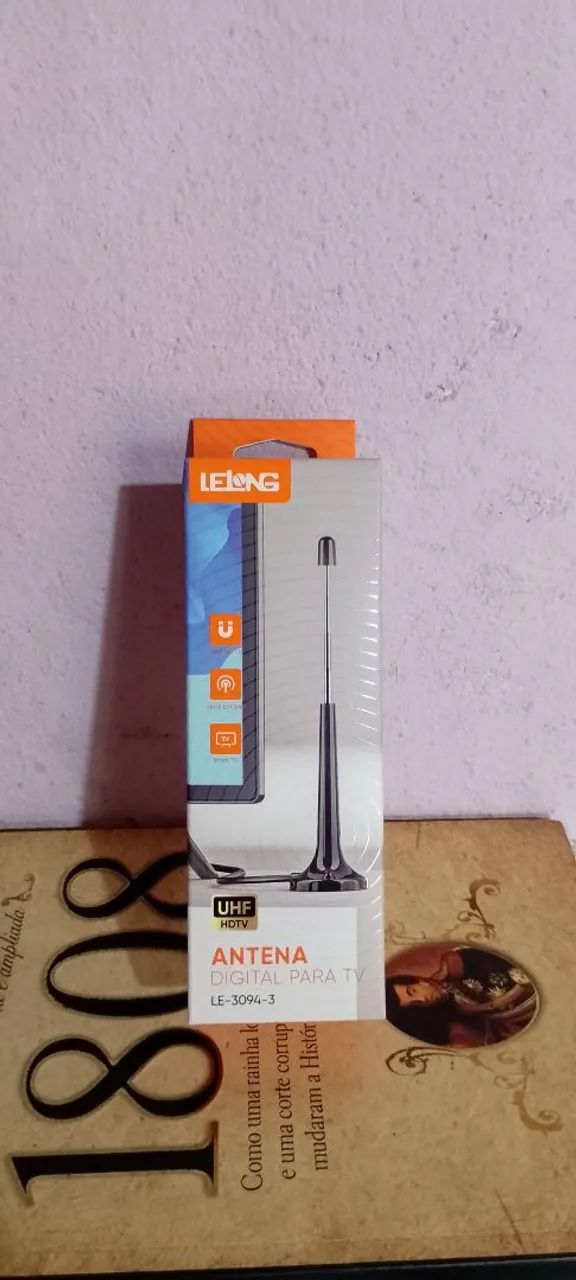 Antena Digital para TV HDTV/UHF - 5 metros  - Foto 2
