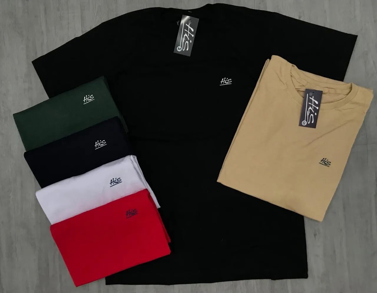 Kit de Camisetas Masculinas Fio ? 30.1  - Foto 5