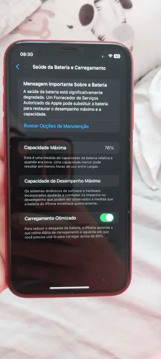 iPhone 11 Vermelho 64GB - Foto 4