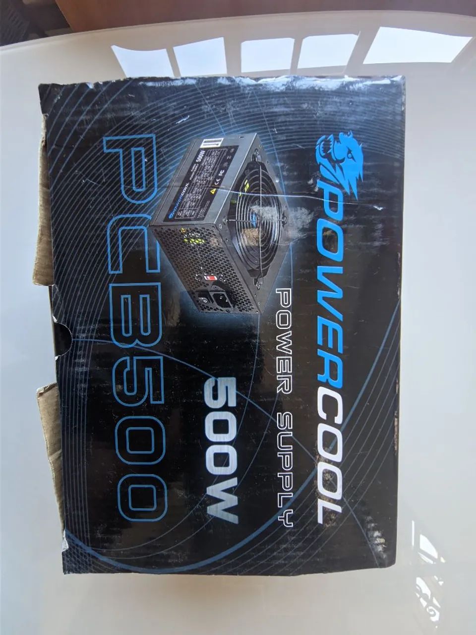 Fonte PowerCool PC B500 500W - nova, na caixa