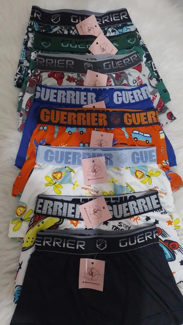 Cuecas Boxer Guerrier - Conforto e Estilo