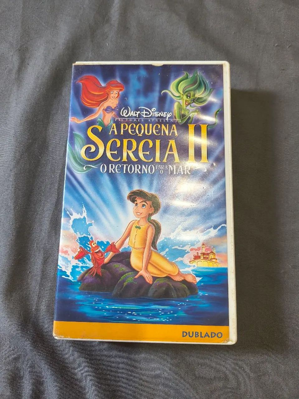 Fita VHS Disney A Pequena Sereia II 2 