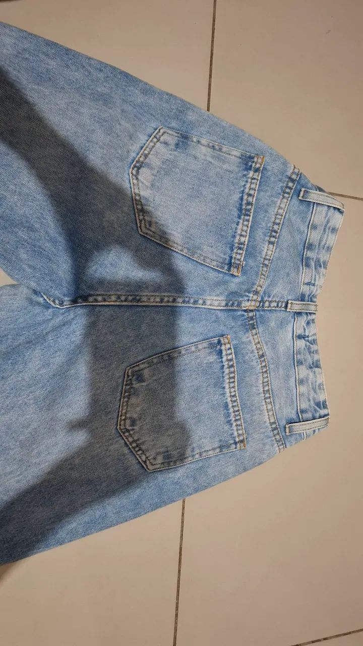 Calça mom jeans 34 - Foto 4