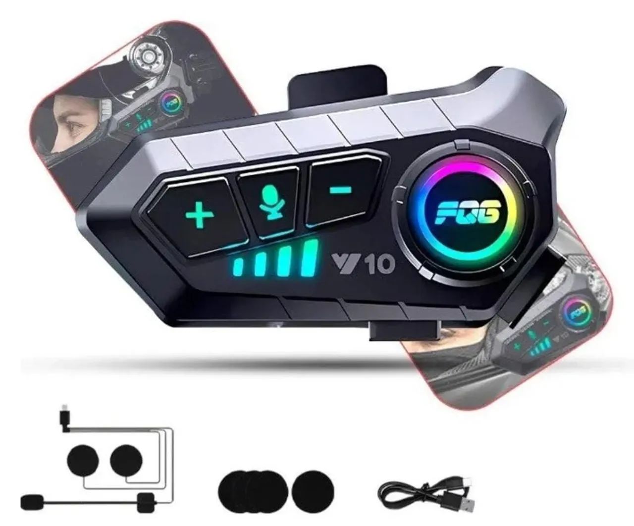 Fone de ouvido para capacete kateluo 
