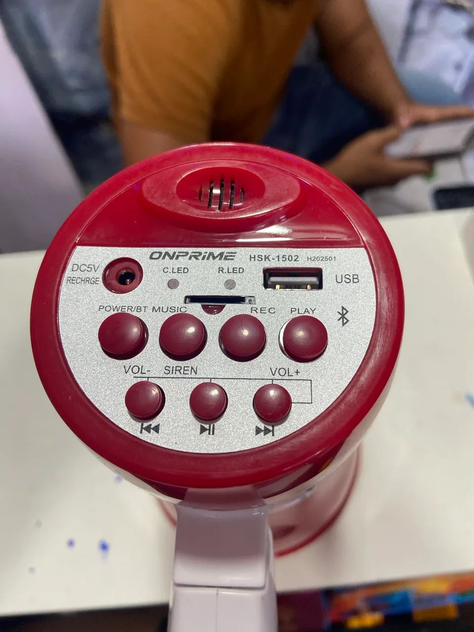 MEGAFONE PORTÁTIL  - Foto 4