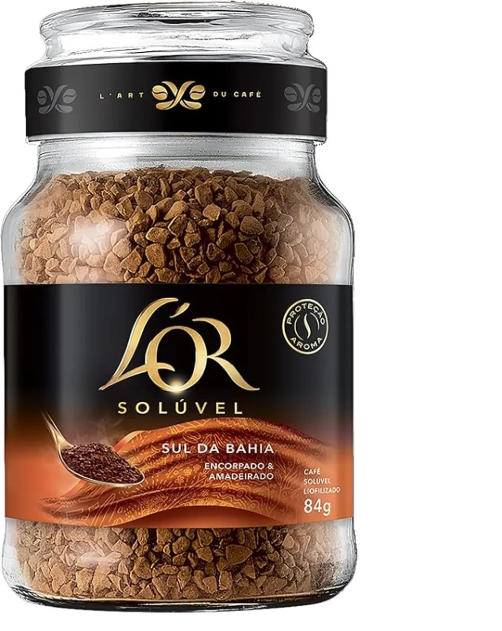 Café Solúvel L'OR Sul da Bahia 84g - Lacrado