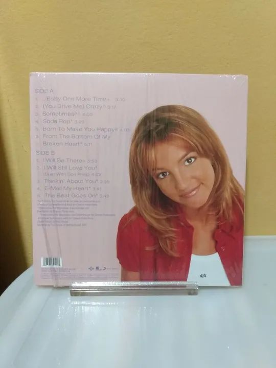 Vinil Pink claro Baby One More Time Britney Spears - Foto 2