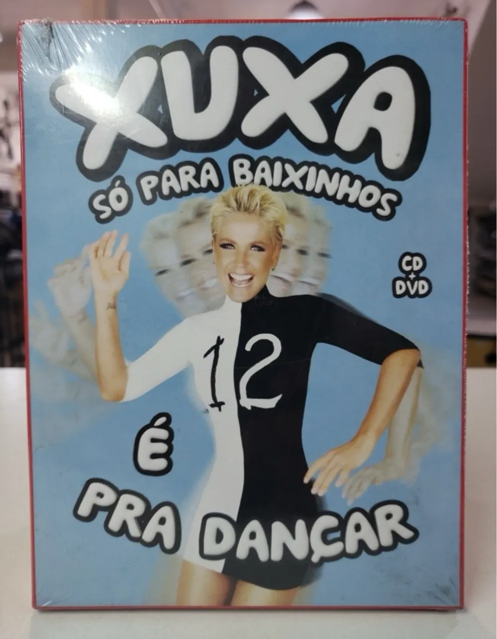 KIT CD + DVD Xuxa só para baixinhos 12 - XSPB 12 é pra dançar! - deslacrado