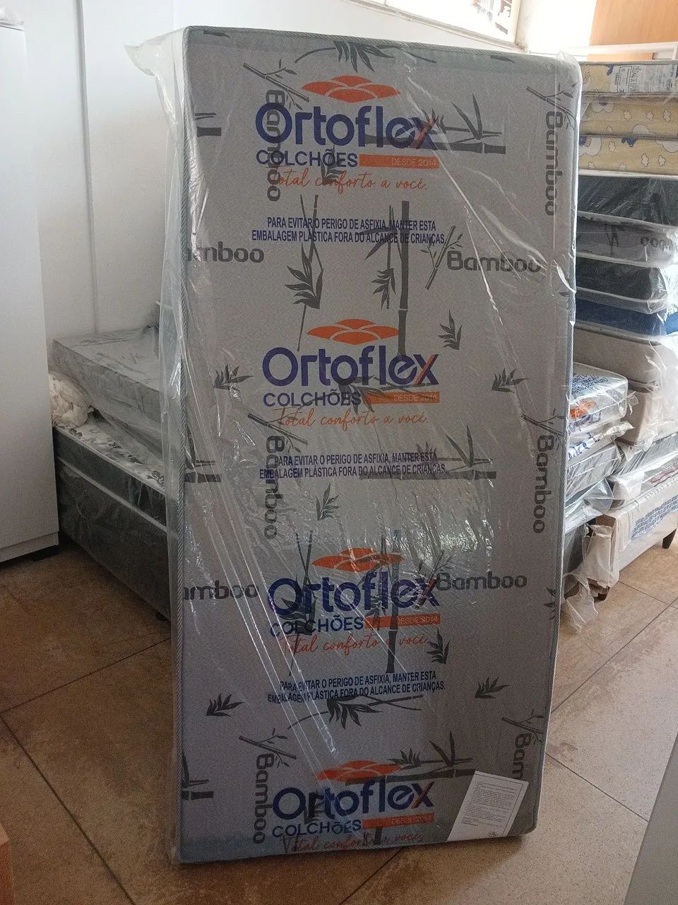 Colchão Ortoflex Bamboo - Novo - Foto 2