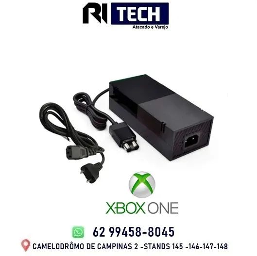 Fonte Xbox One Bivolt Ac Adapter 220v 110v Bivolt
