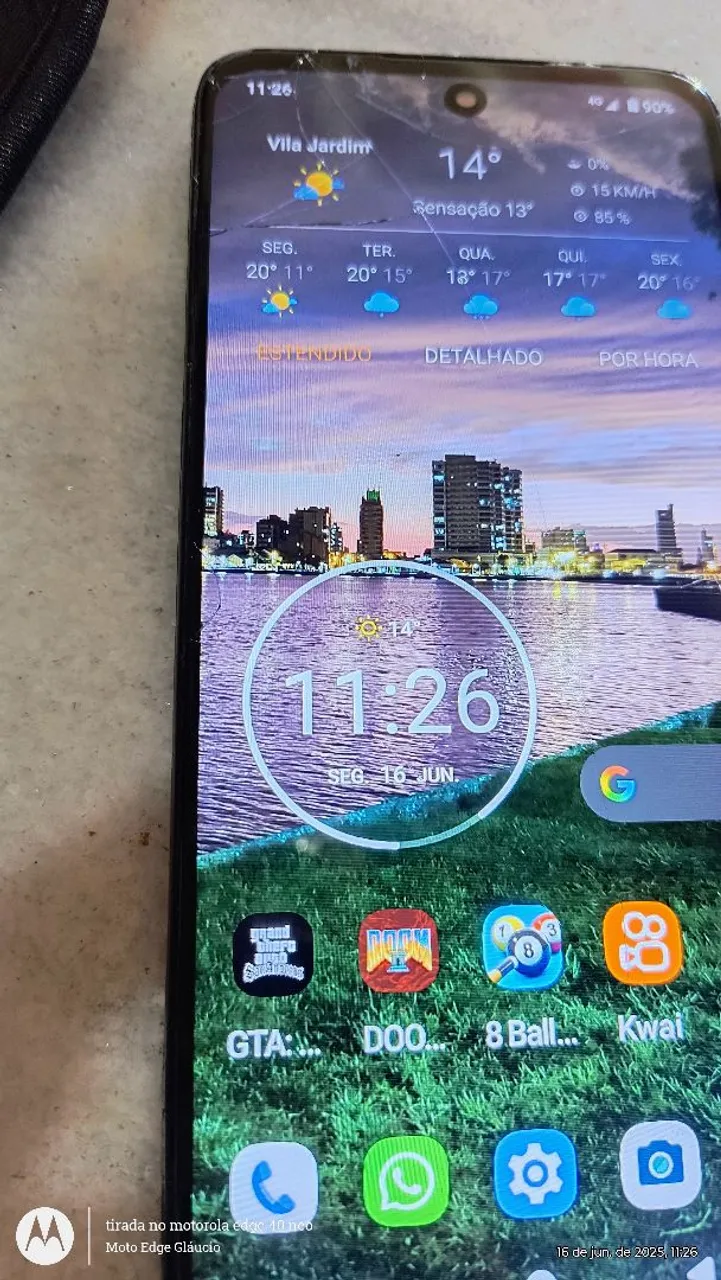 Vendo moto g14 usado