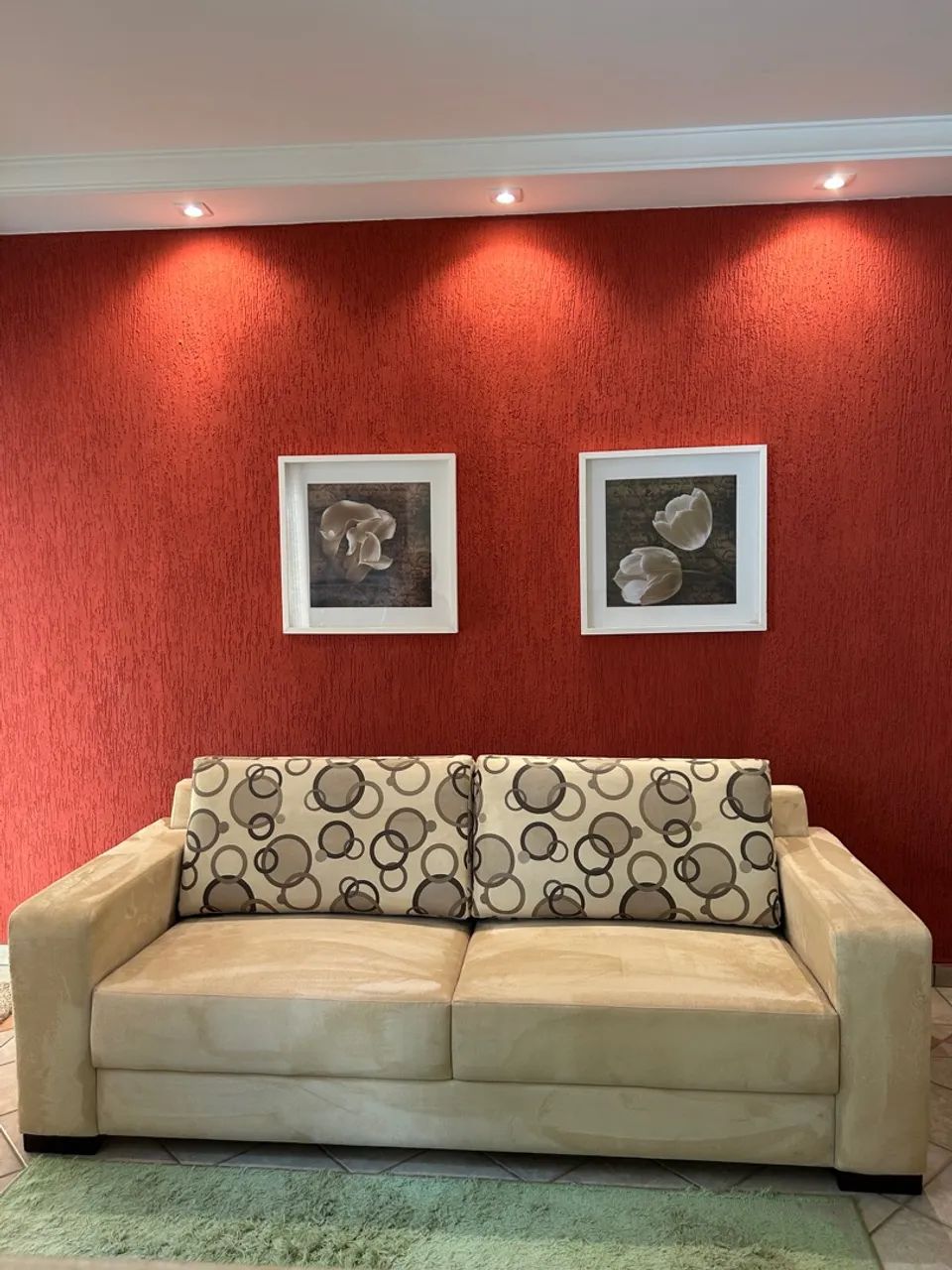 Sofás de suede de 3 e 2 lugares  - Foto 2