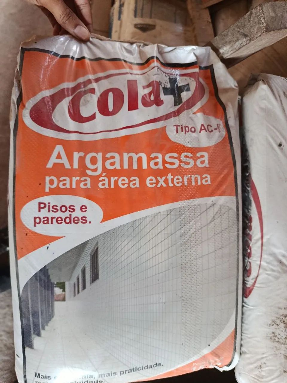 Argamassa Cola + ac2 - Pisos e Paredes