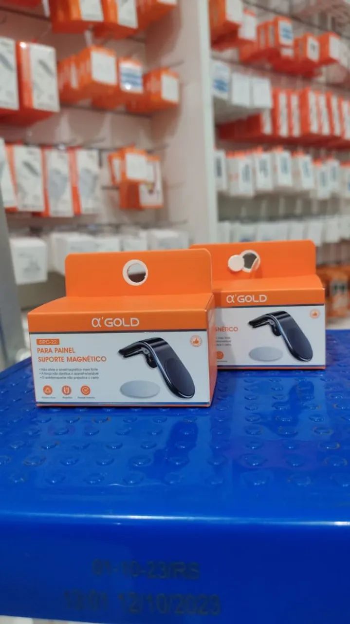 Suporte magnético para carro 
