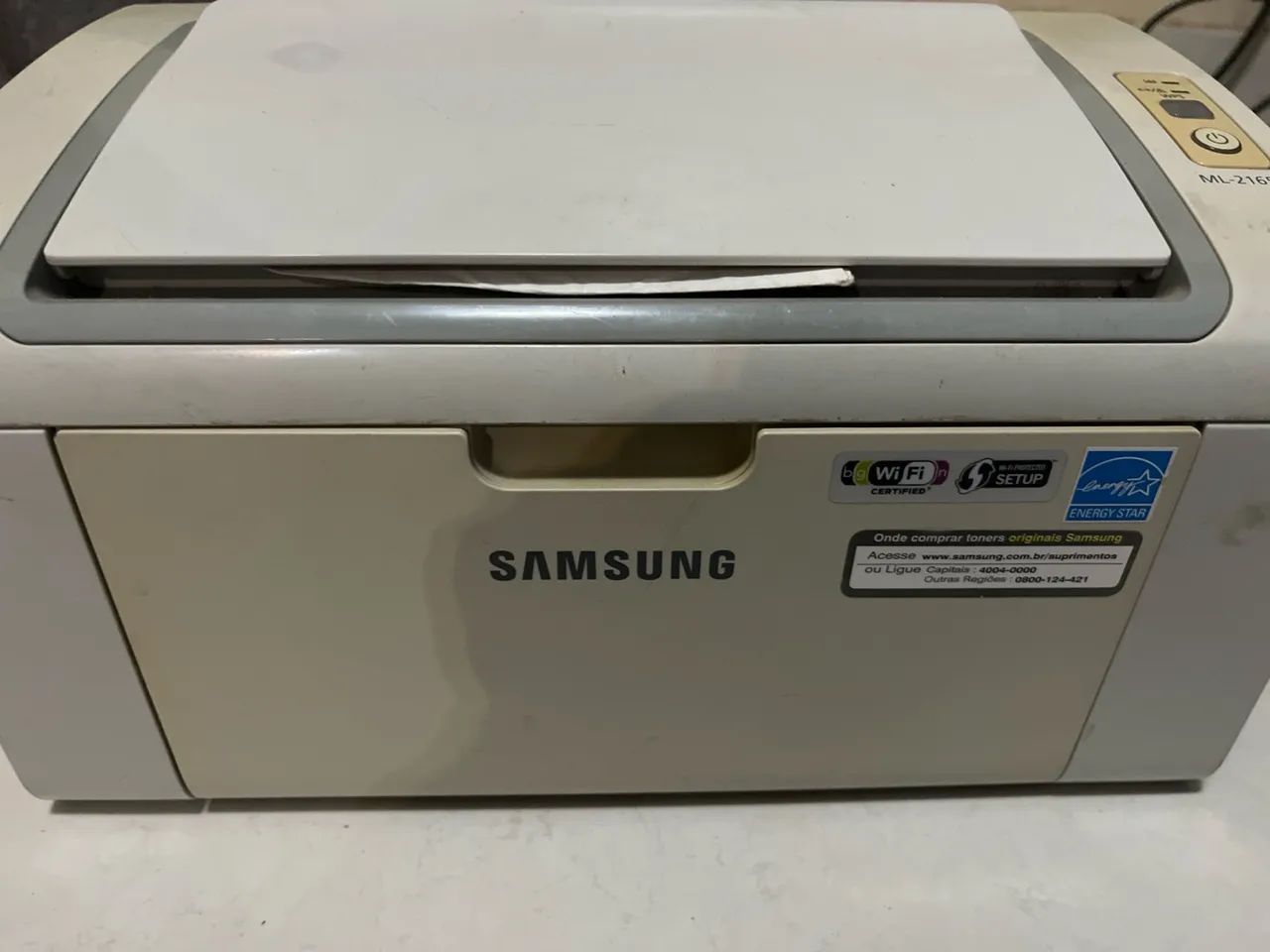 Impressora Samsung ML-2160 (Laser) + Transformador
