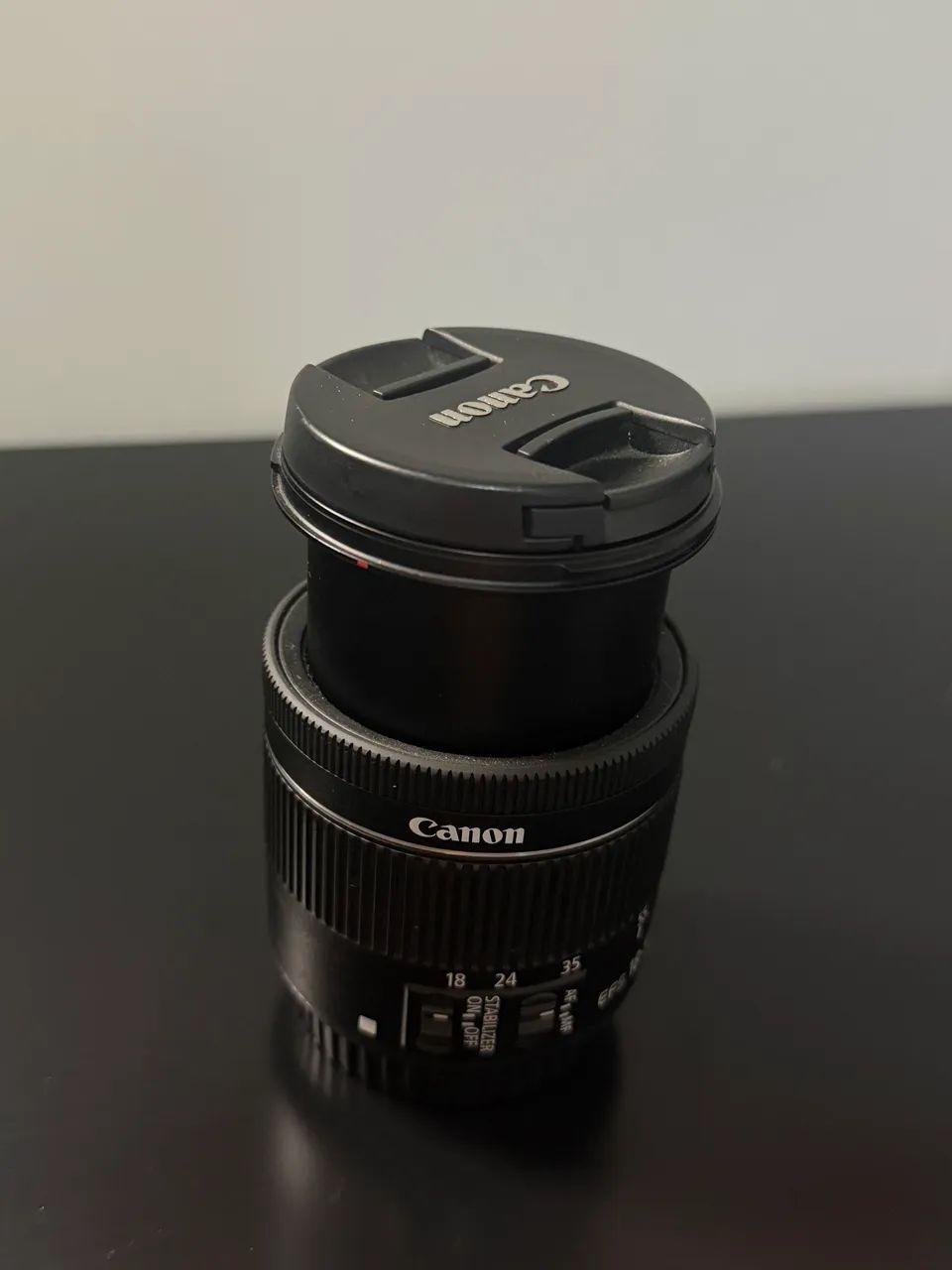 Lente Cânon 18 55mm impecável  - Foto 2